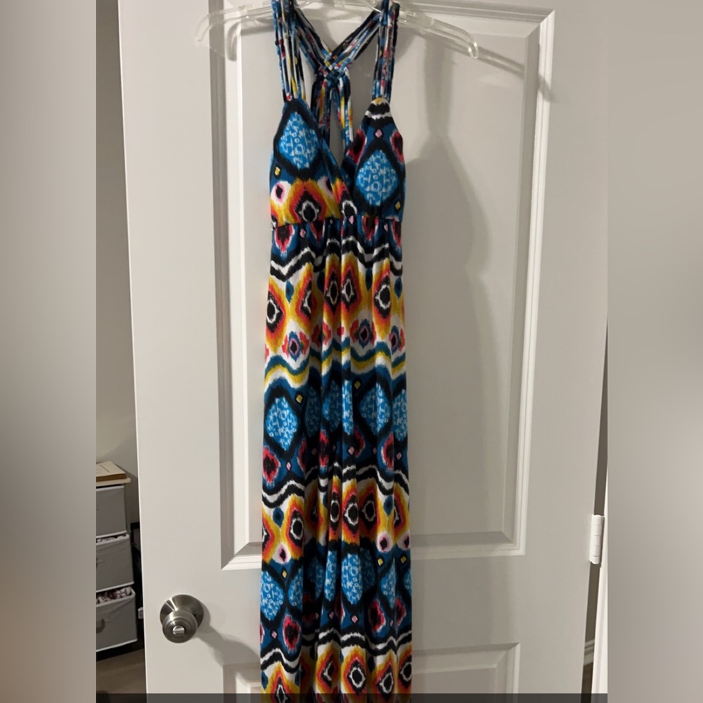 Pink Rose maxi dress